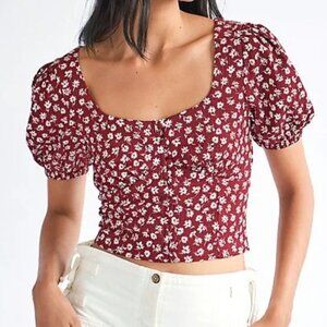 Free People Daisy Chain Crop Top Large